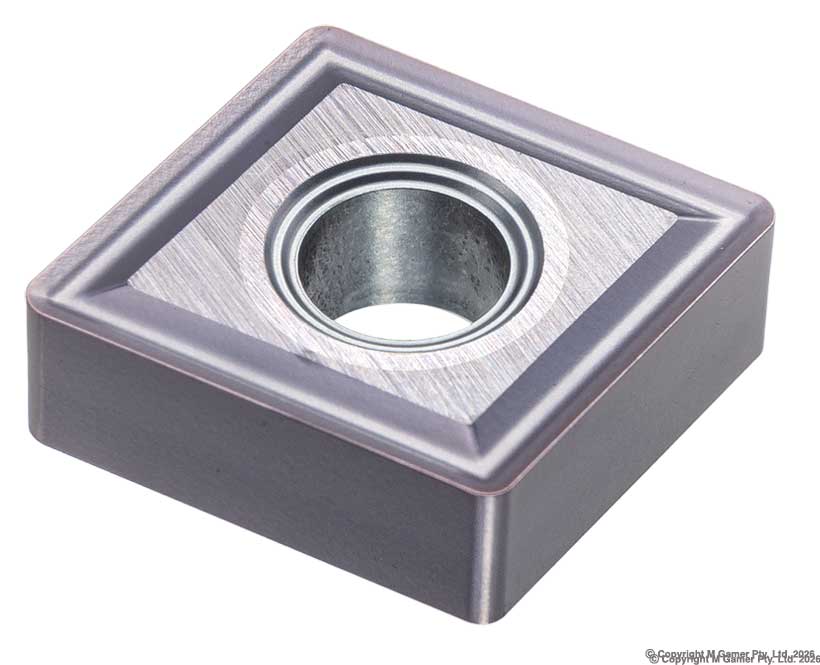 12 mm SNMG TiN Micro-Grain Carbide Finishing Insert - Pack of 10